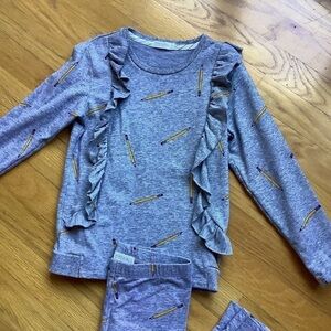 Miles Knit Pencil Sweatshirt and Sweatpants